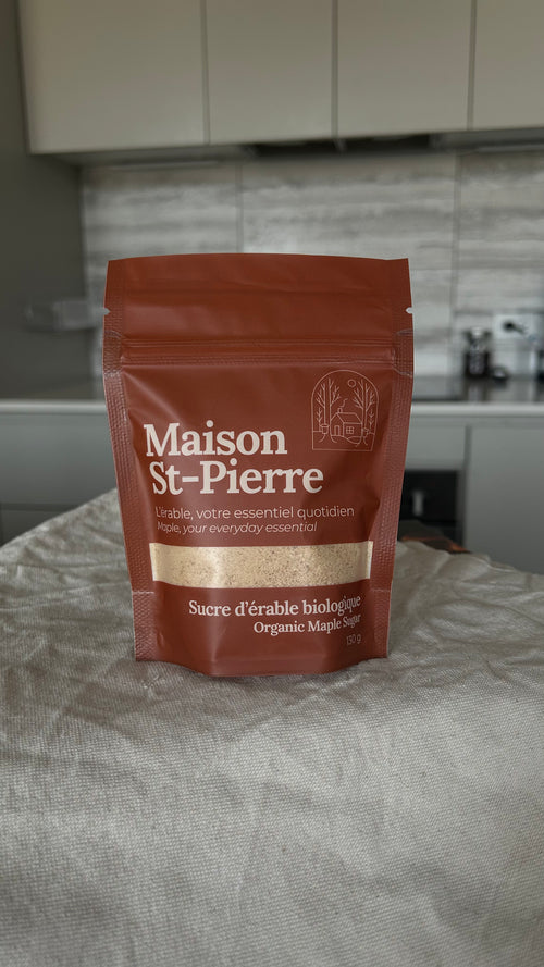 Sucre d'érable biologique du Québec pur à 100%